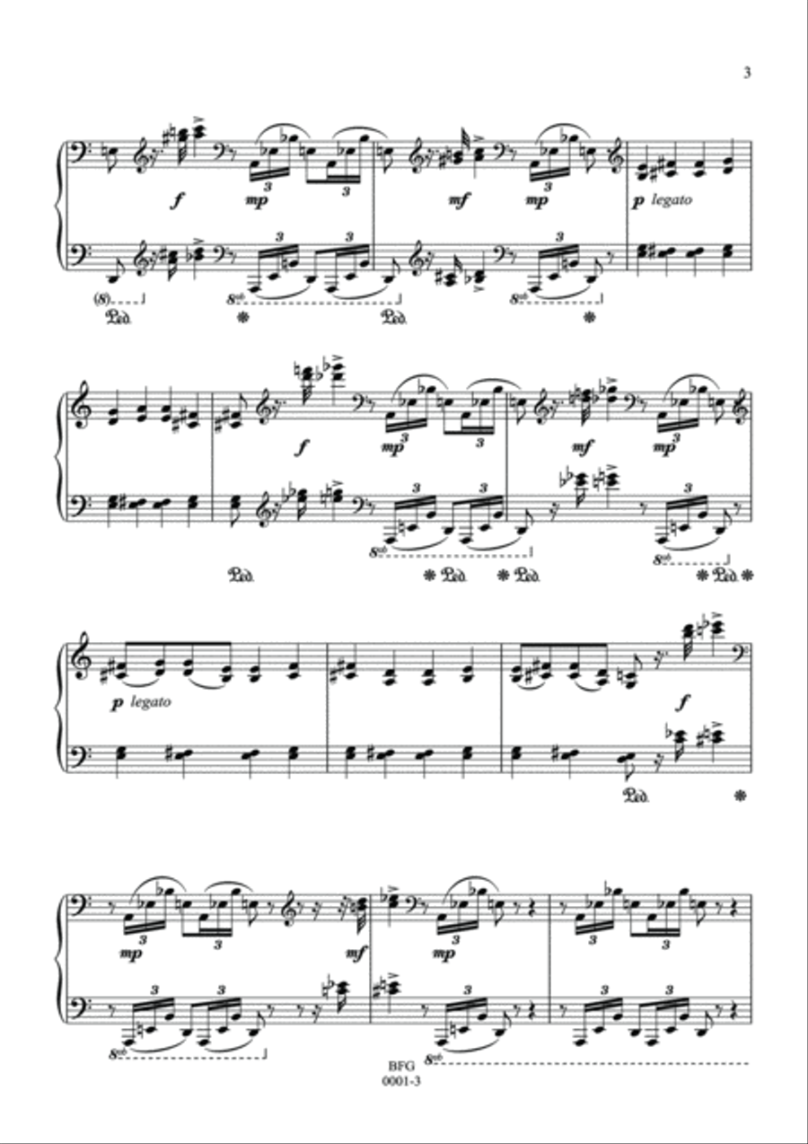 Sonata Piano Solo scores gallery preview page 3