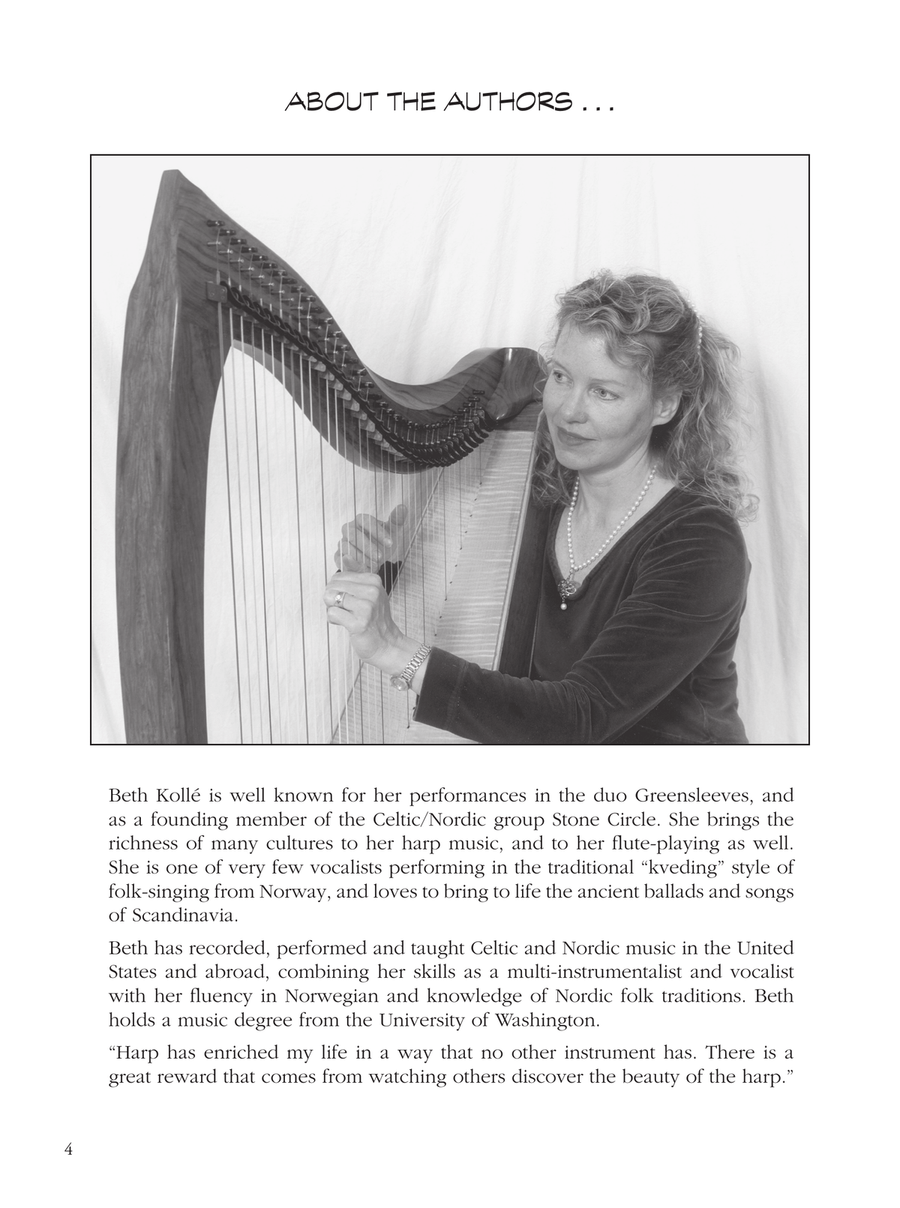 Wedding Music for the Lever Harp Pedal Harp scores gallery preview page 5