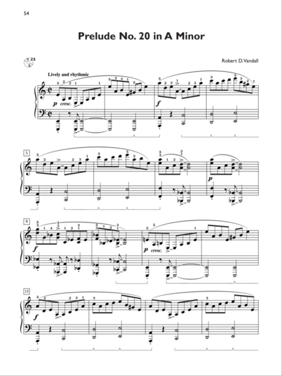 Preludes Complete with CD Piano Solo scores gallery preview page 10