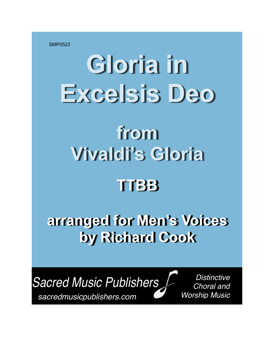 Gloria (Vivaldi) Gloria In Excelsis Deo TTBB scores gallery preview page 1