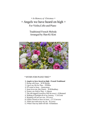 Book cover for Angels we have heard on high (For Piano Trio)
