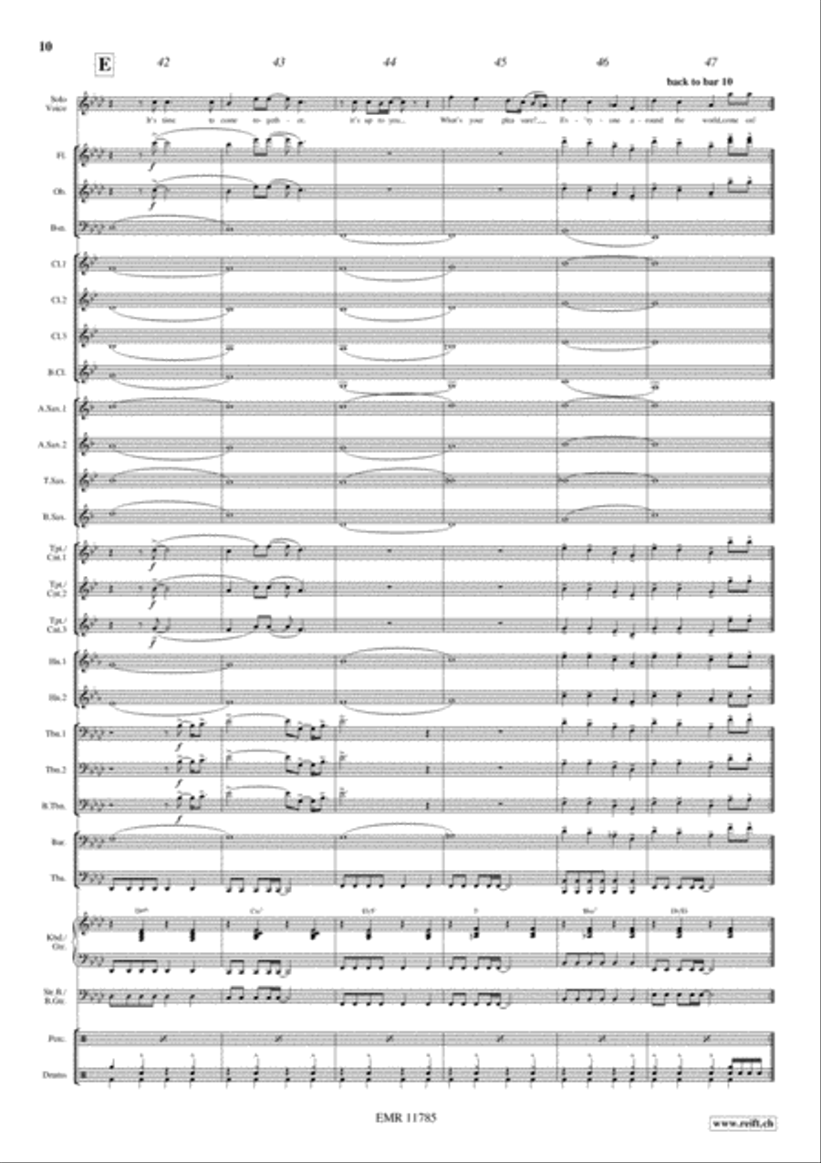 Celebration Concert Band scores gallery preview page 11