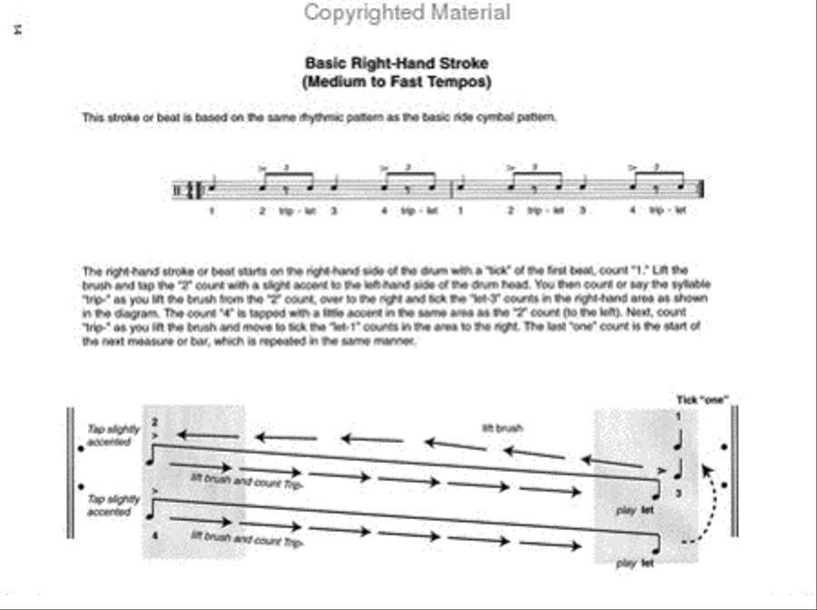 The Sound of Brushes Drum Set scores gallery preview page 3