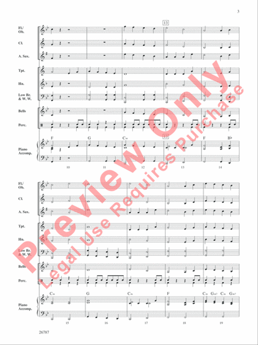 Pirates' Cave Concert Band scores gallery preview page 4