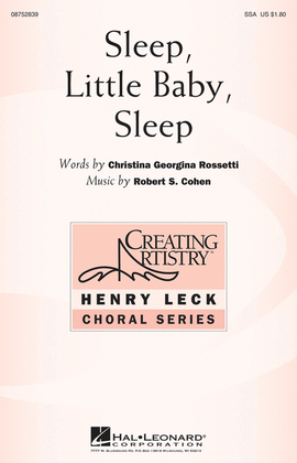 Book cover for Sleep, Little Baby, Sleep
