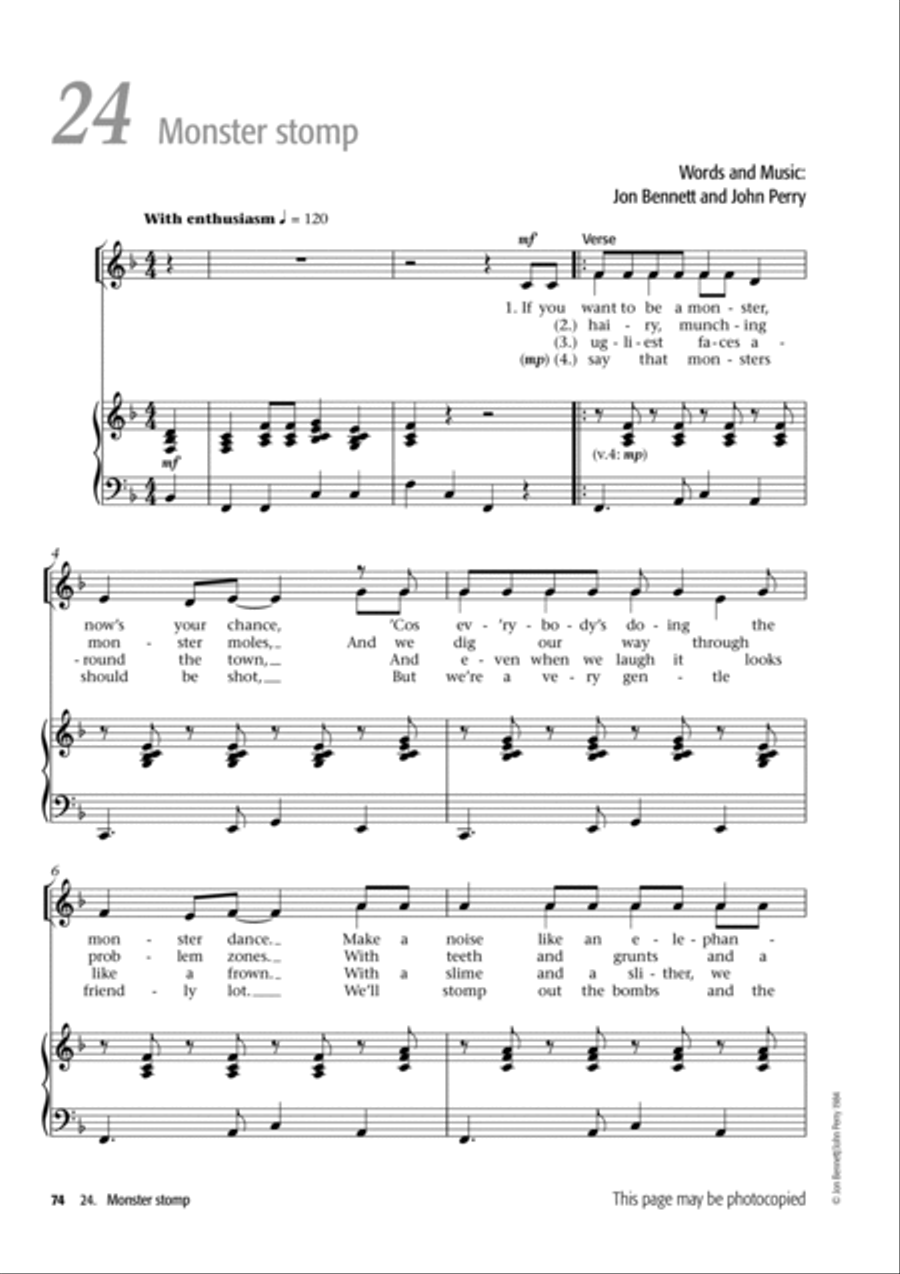 Junior Voiceworks 2 Unison Choir scores gallery preview page 12