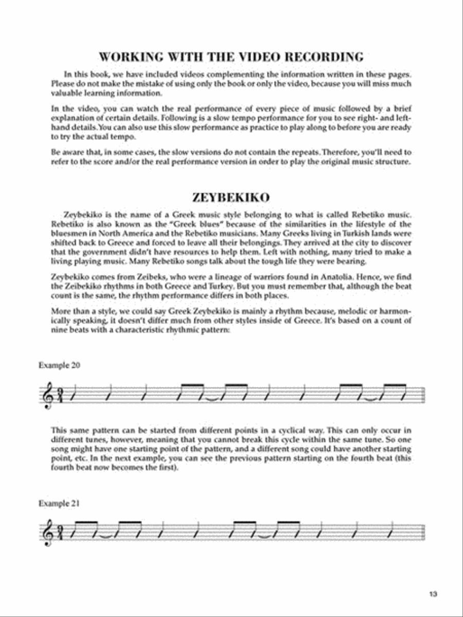 Greek Music for Guitar Acoustic Guitar scores gallery preview page 5