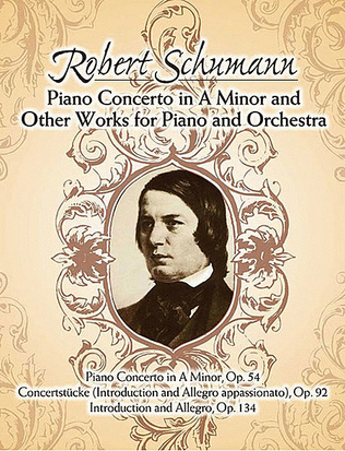 Book cover for Piano Concerto in A Minor and Other Works for Piano and Orchestra