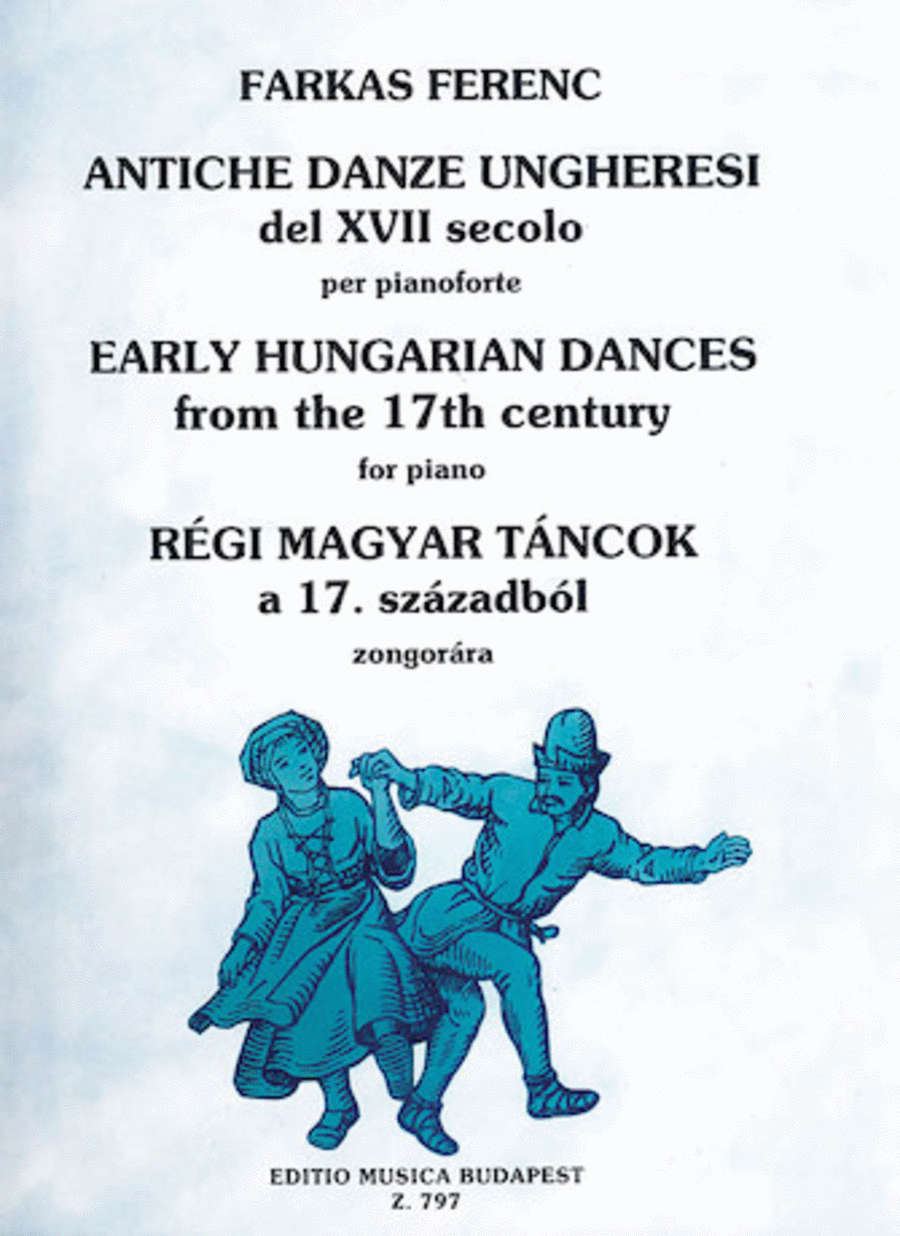Early Hungarian Dances-pno Piano Solo scores gallery preview page 1