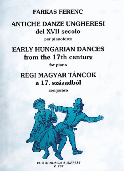 Early Hungarian Dances-pno image number null