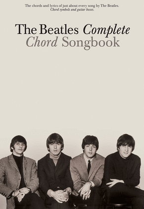 Book cover for The Beatles Complete Chord Songbook