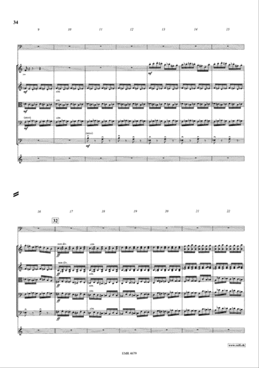 Trombone Concerto String Orchestra scores gallery preview page 10