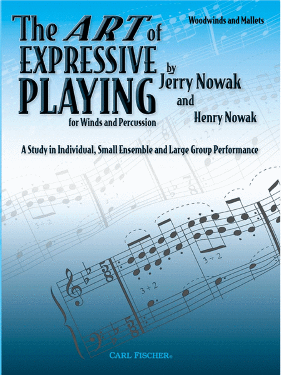 The Art of Expressive Playing for Winds and Percussion Concert Band Methods scores gallery preview page 1