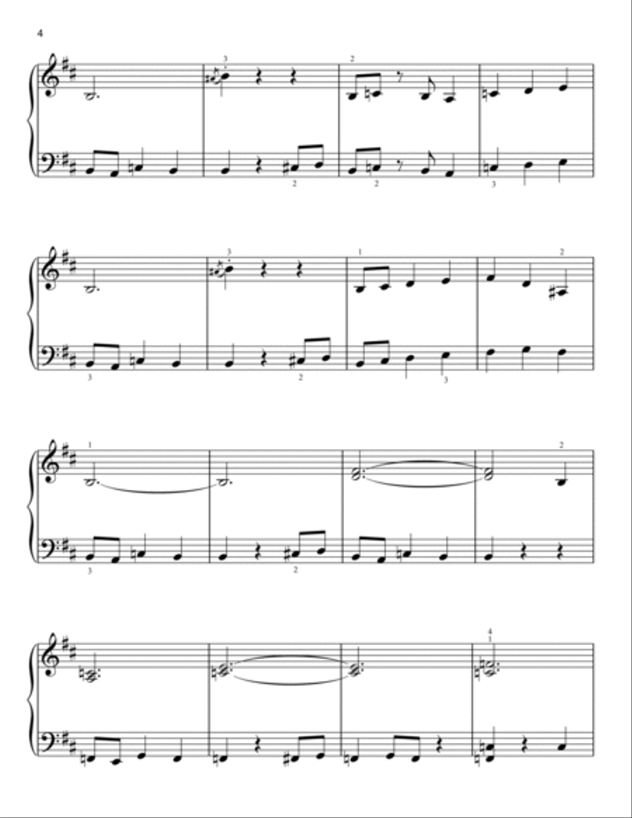 Overture (from God of War III) Easy Piano scores gallery preview page 4