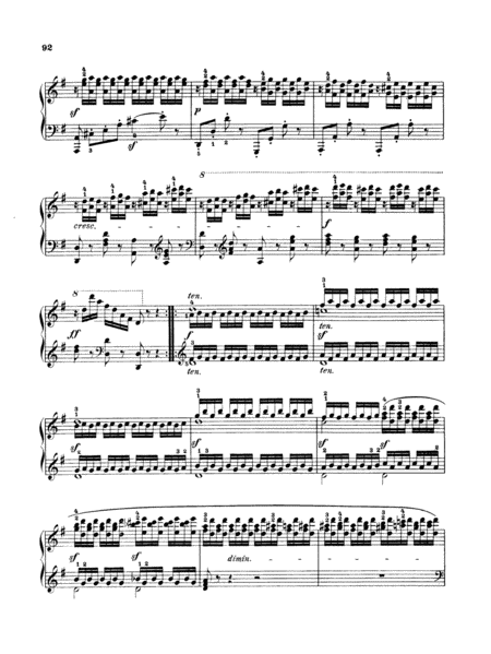 Czerny: School of Velocity, Op. 299 No. 38