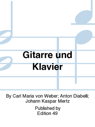 Book cover for Gitarre und Klavier