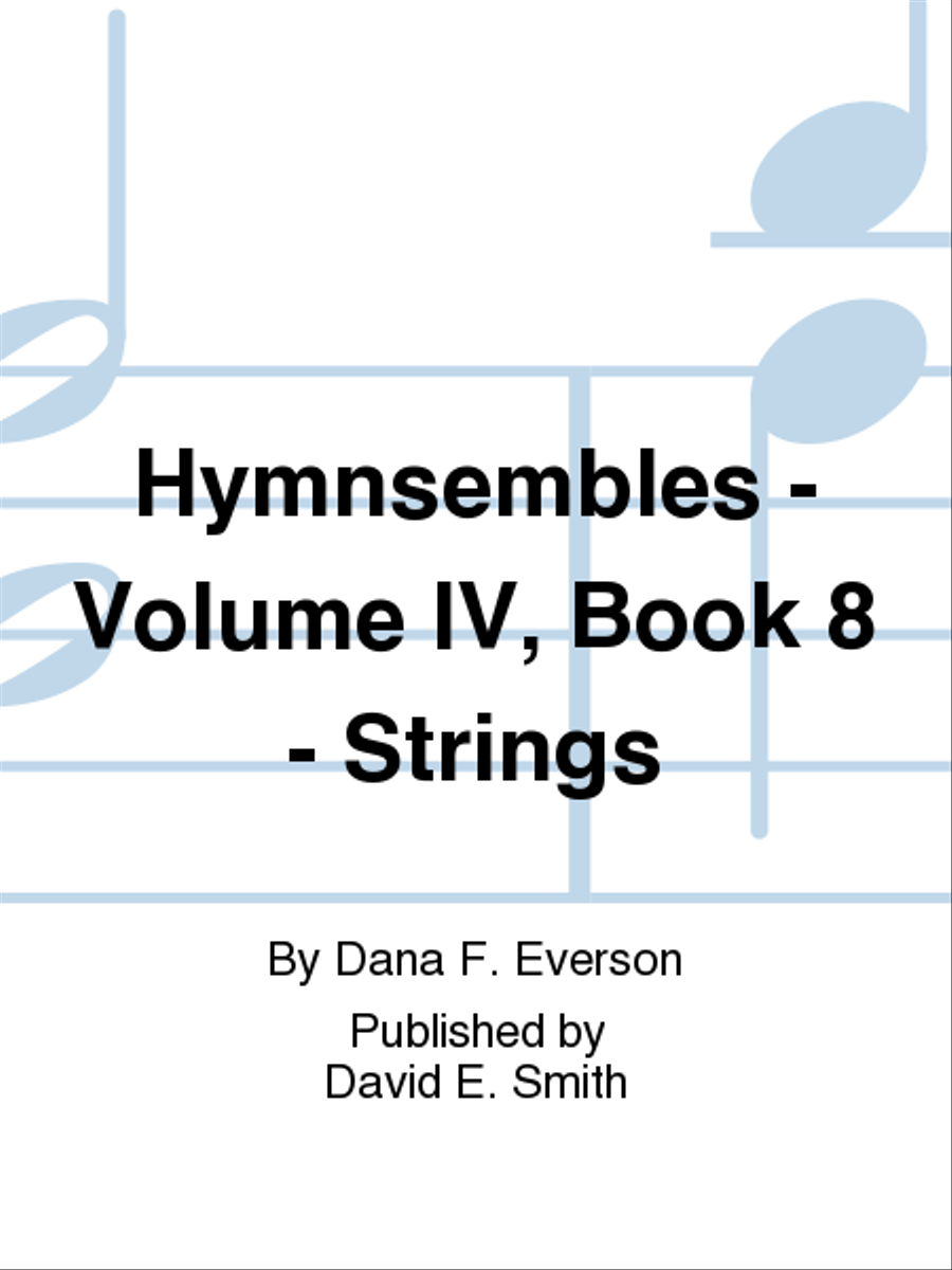 Hymnsembles- Vol IV, Bk 8- Strings Large Ensemble scores gallery preview page 1