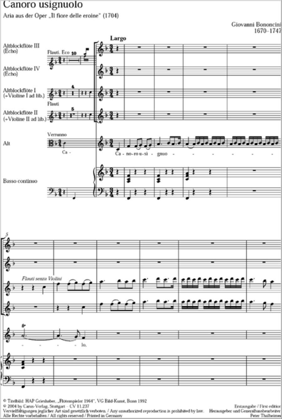 Flauto e voce VI Flauto e voce VI Recorder scores gallery preview page 2
