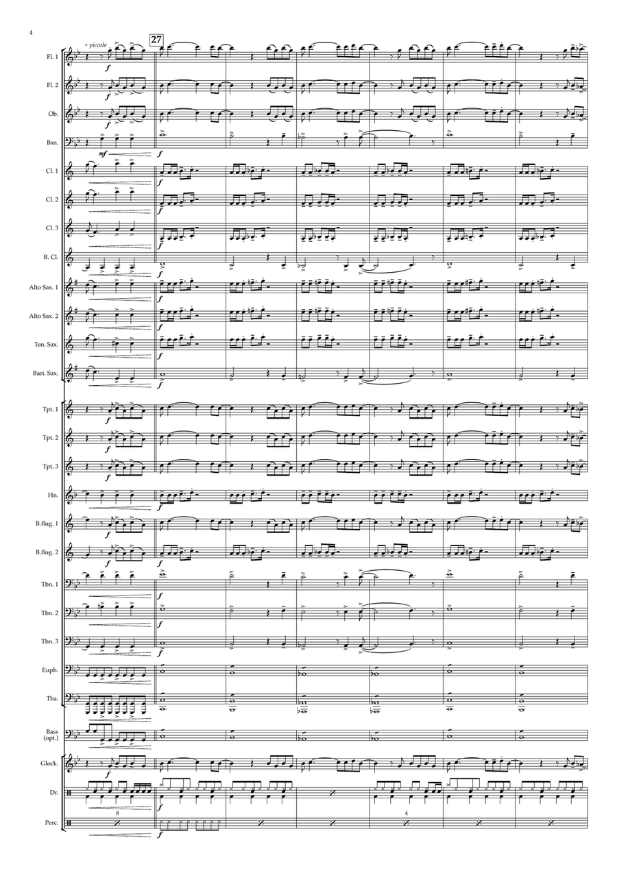 Rolling In The Deep Rolling In The Deep Concert Band scores gallery preview page 6