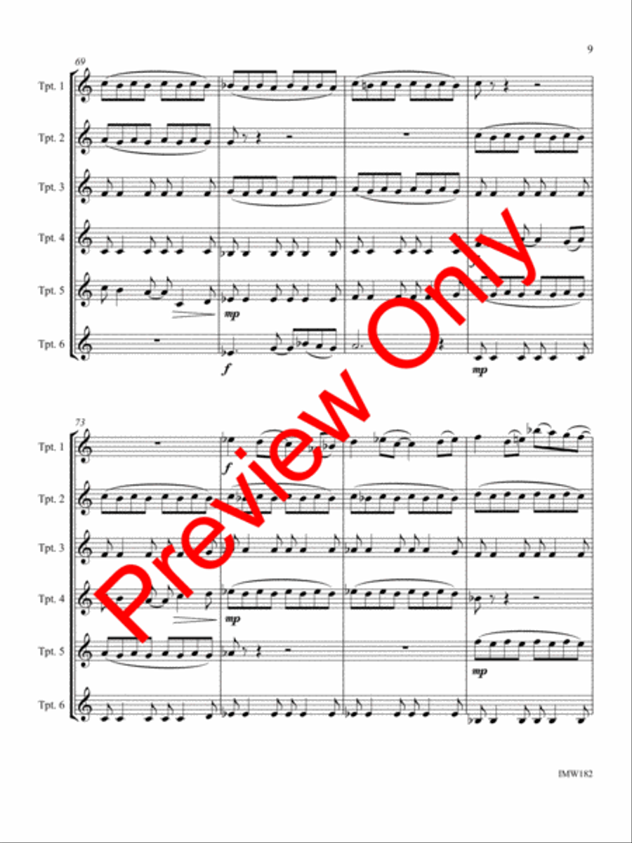 Quasar Choir scores gallery preview page 12
