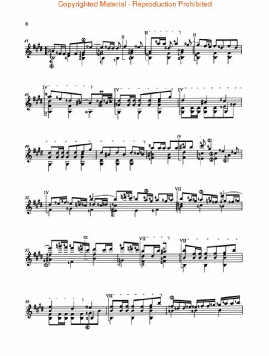 4 Sonatas 4 Sonatas Acoustic Guitar scores gallery preview page 4