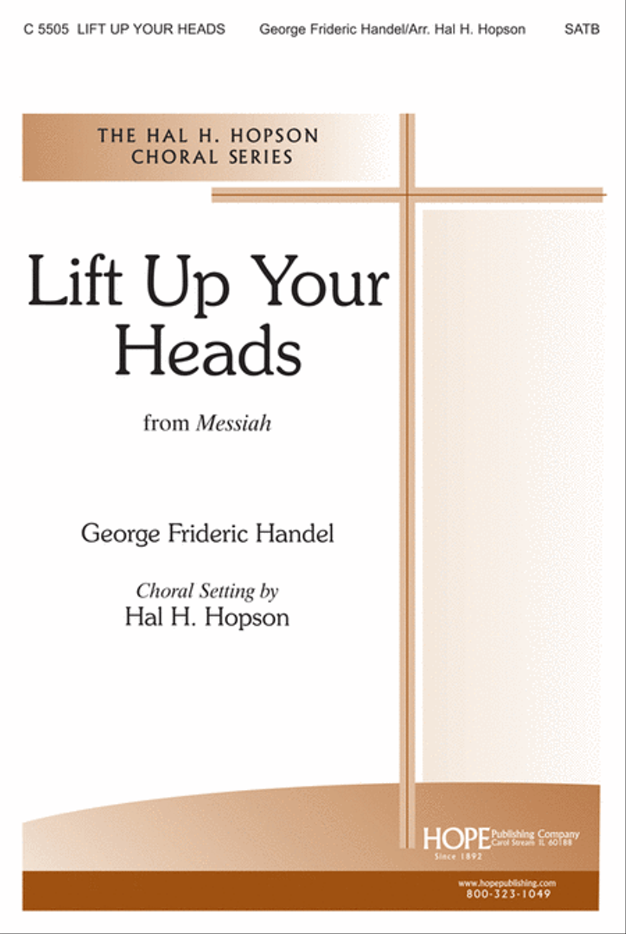 Lift Up Your Heads 4-Part scores gallery preview page 1