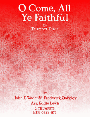 Book cover for O Come All Ye Faithful Trumpet Duet
