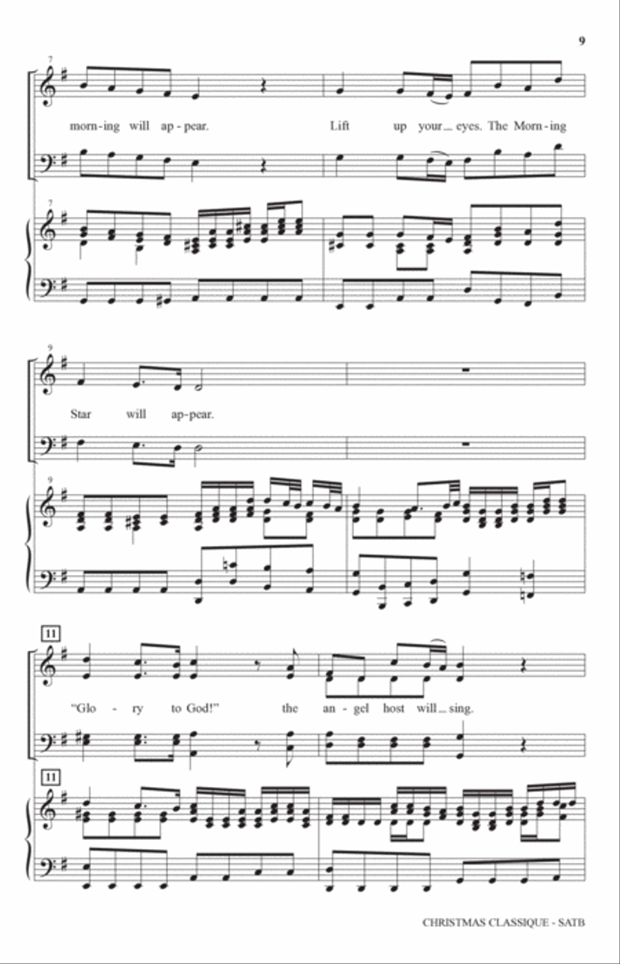 Christmas Classique Christmas Classique 4-Part scores gallery preview page 7