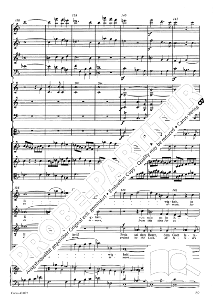 Psalm 42 Psalm 42 4-Part scores gallery preview page 89