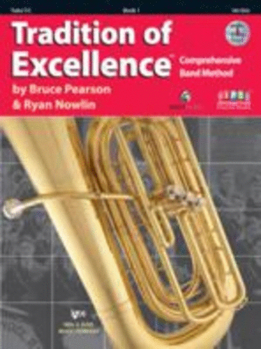 Tradition Of Excellence Book 1 Tuba Tc Book/Dvd