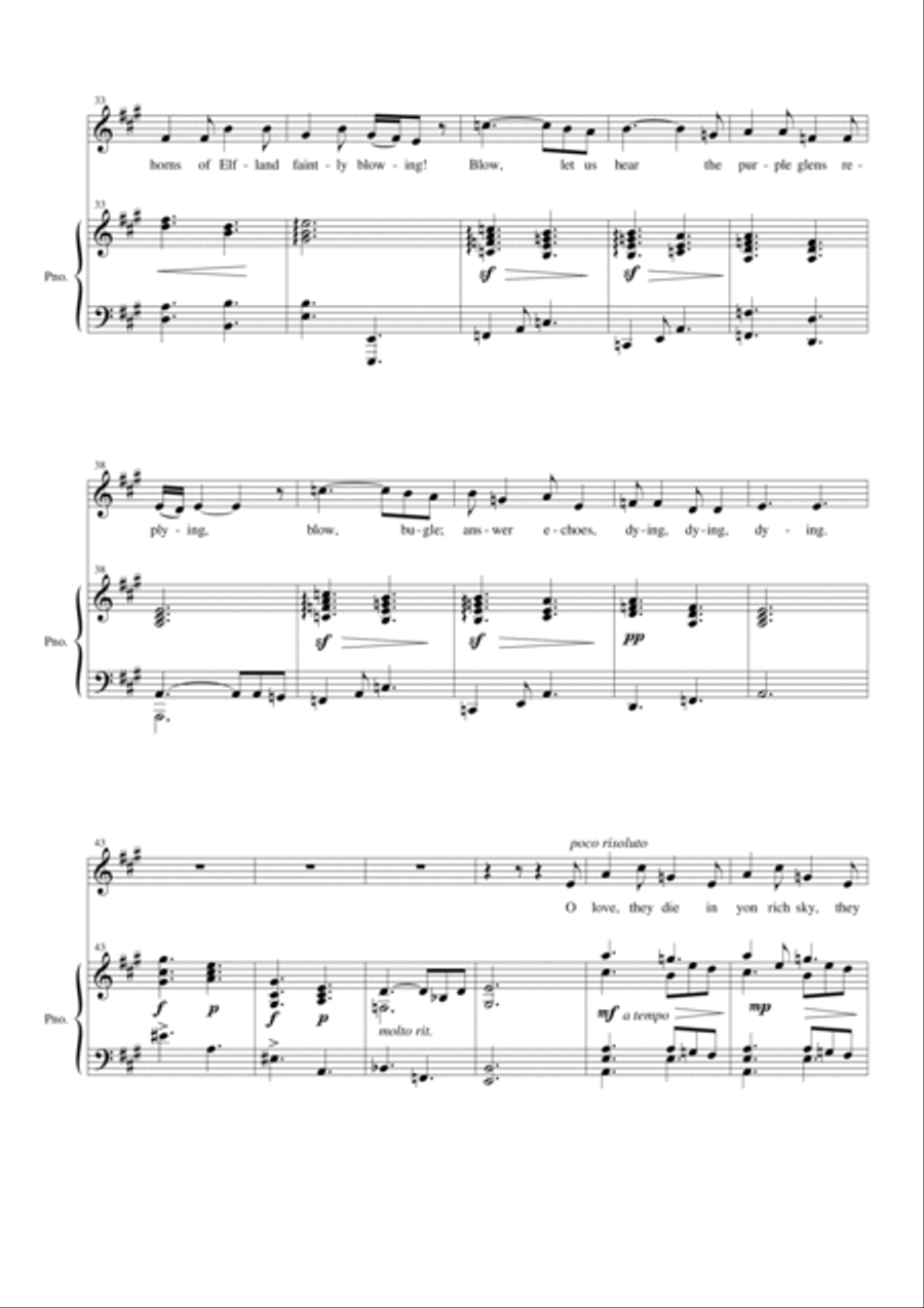 At the Window, and other songs Voice scores gallery preview page 5