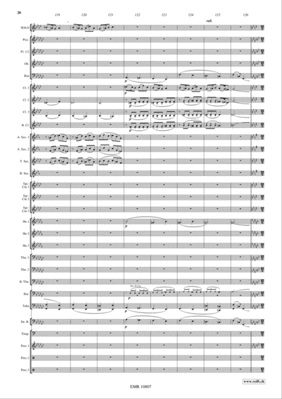 Saltatio Diabolica Saltatio Diabolica Concert Band scores gallery preview page 21