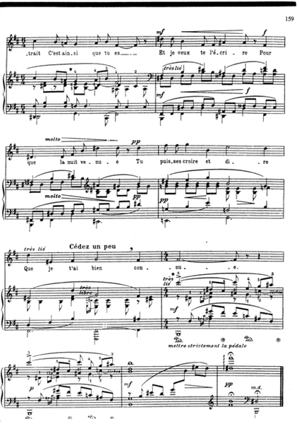 Métamorphoses, song cycle for voice and piano