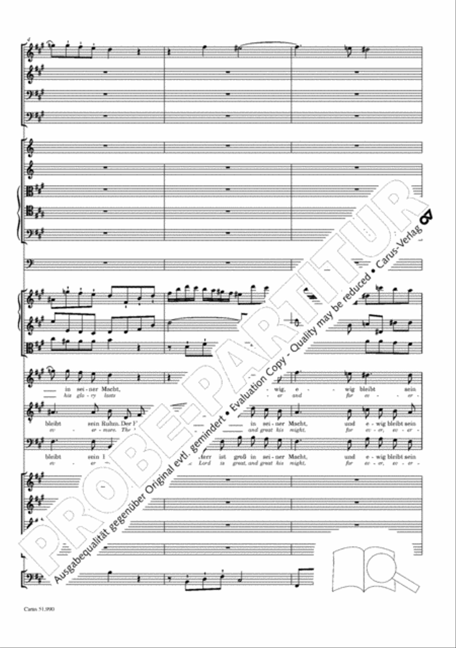 The Creation (Die Schopfung) 4-Part scores gallery preview page 171