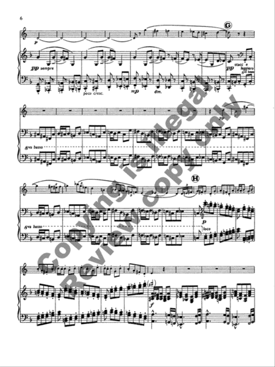 Rhapsody for English Horn & Strings Orchestra scores gallery preview page 7