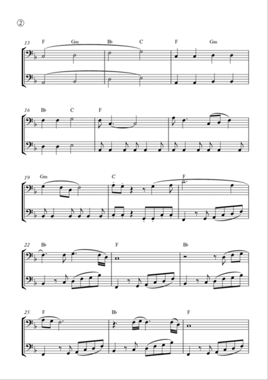 My Girl Woodwind Duet scores gallery preview page 2