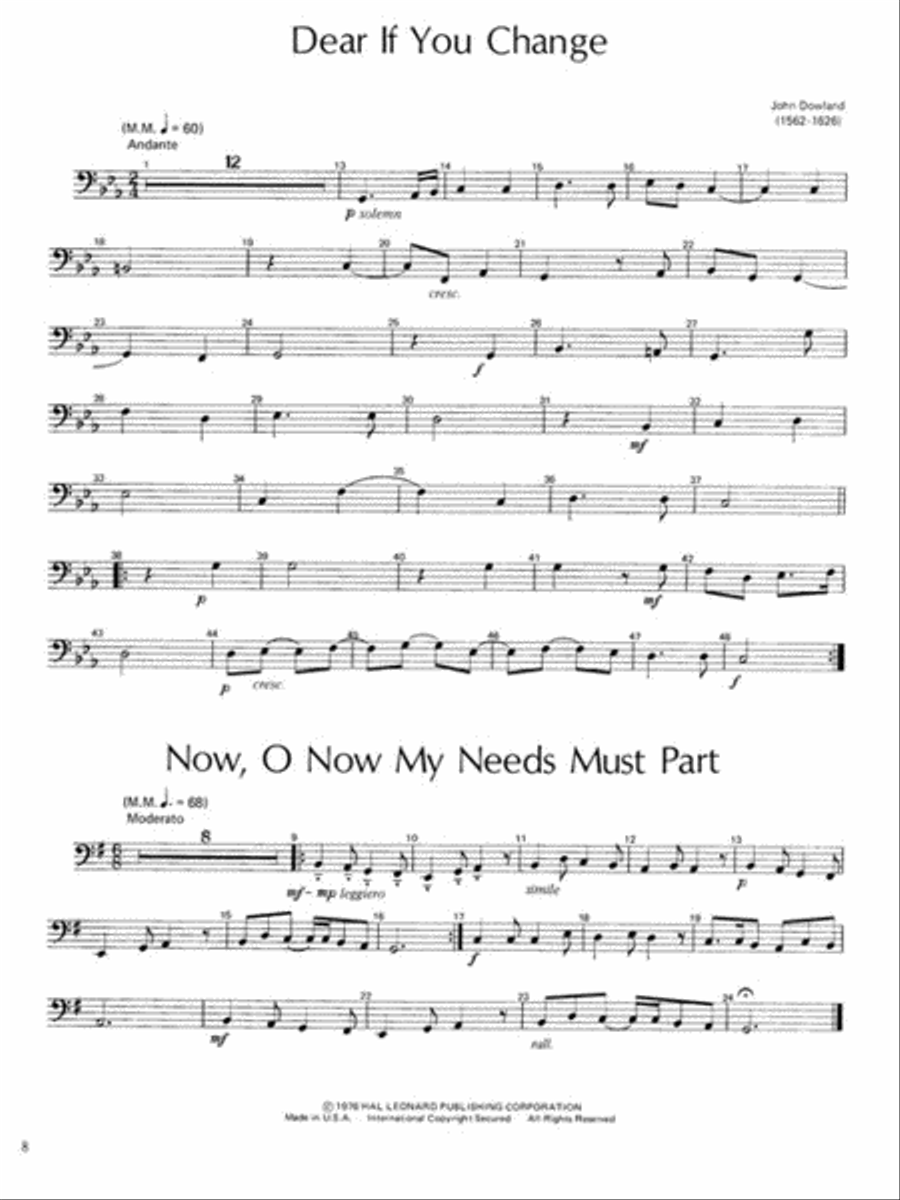 Master Solos Intermediate Level - Tuba