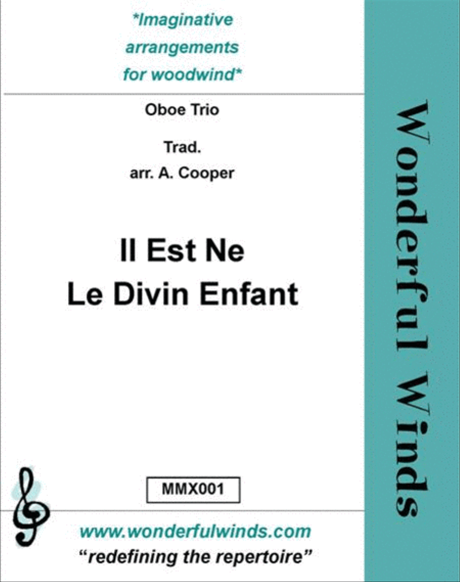 Il Est Ne Le Divin Enfant Woodwind Trio scores gallery preview page 1