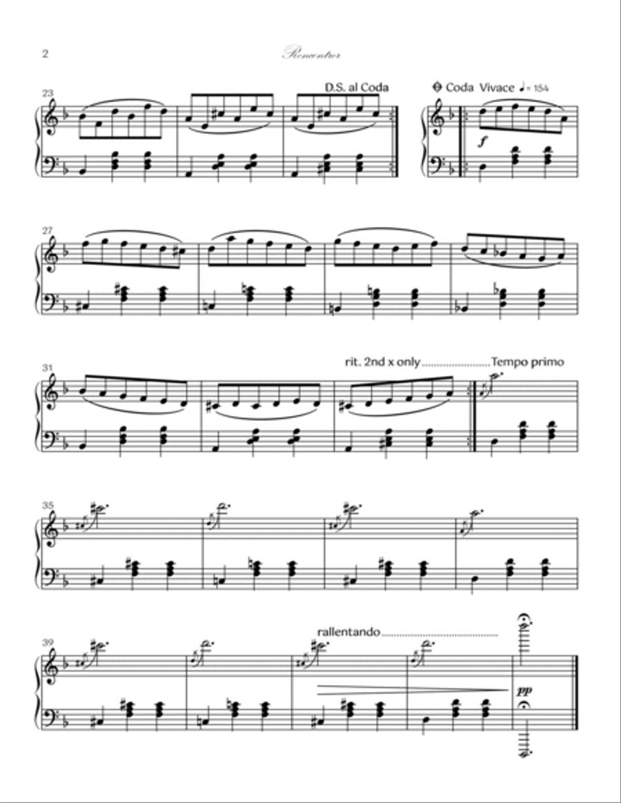 LE PIANO- A Collection of 16 Pieces Piano Solo scores gallery preview page 3