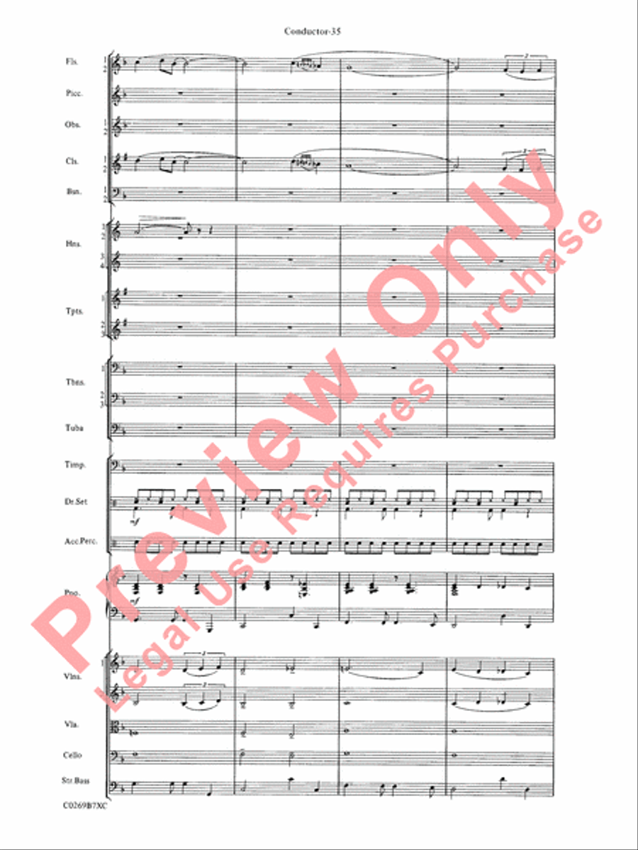 Leroy Anderson Favorites Leroy Anderson Favorites Full Orchestra scores gallery preview page 38