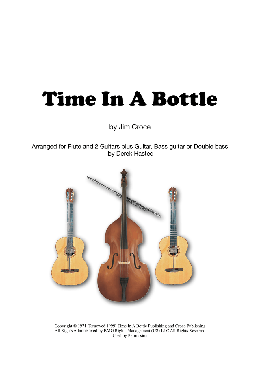 Time In A Bottle Flute scores gallery preview page 1