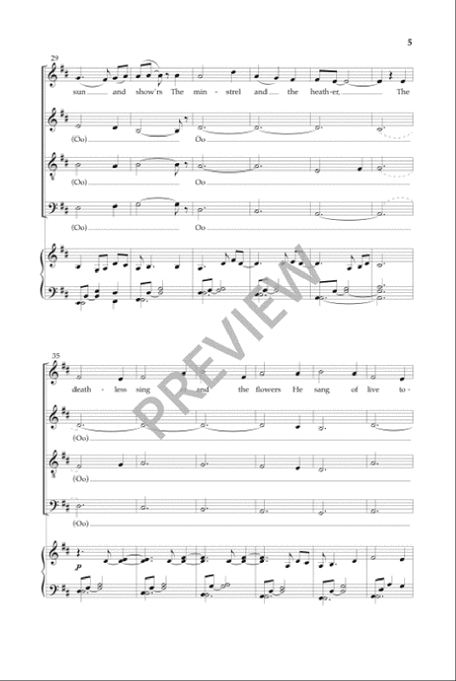 The Immortal Memory 4-Part scores gallery preview page 6