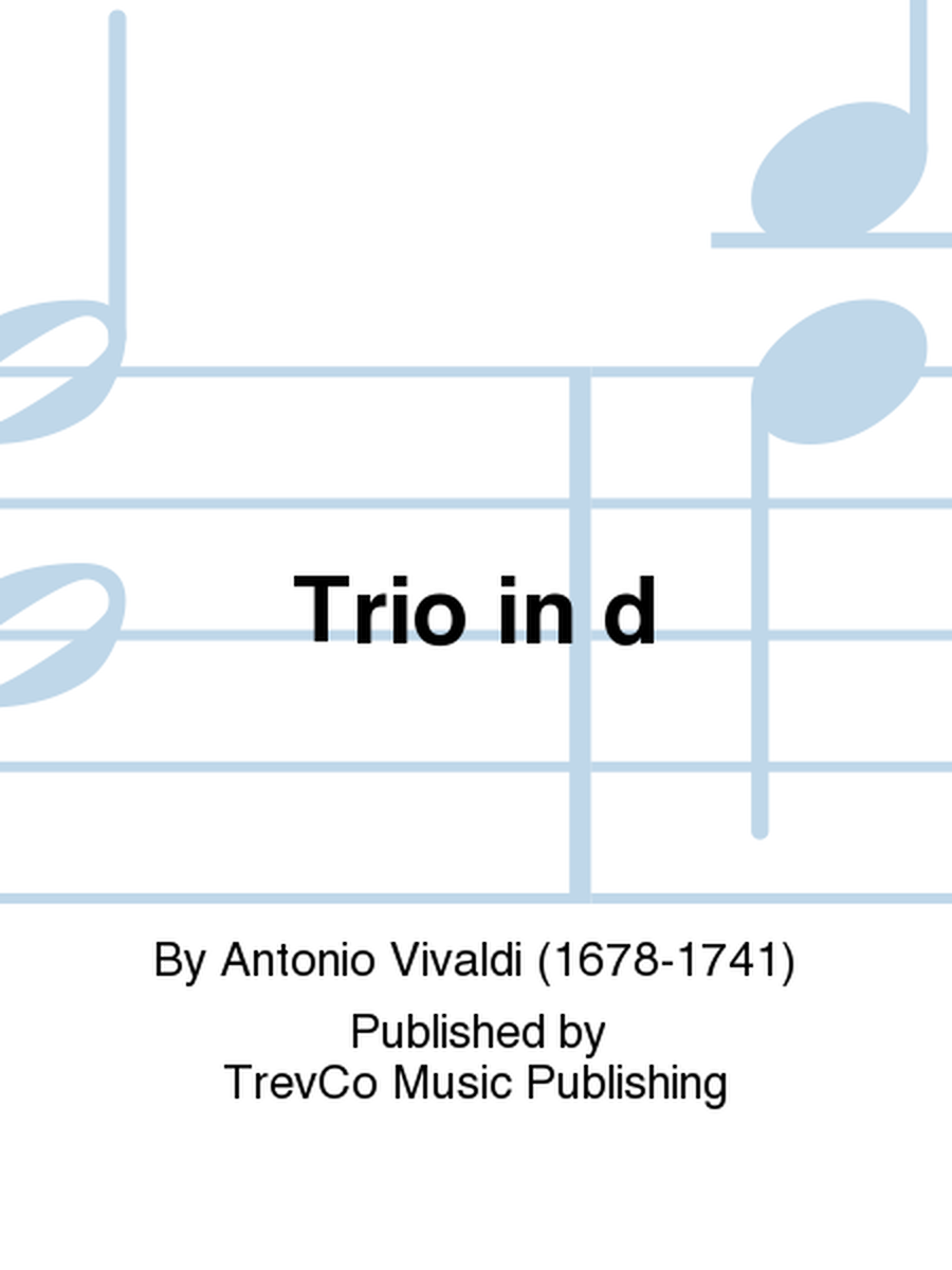 Trio in d