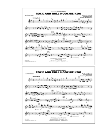 Rock And Roll Hoochie Koo - 2nd Bb Trumpet