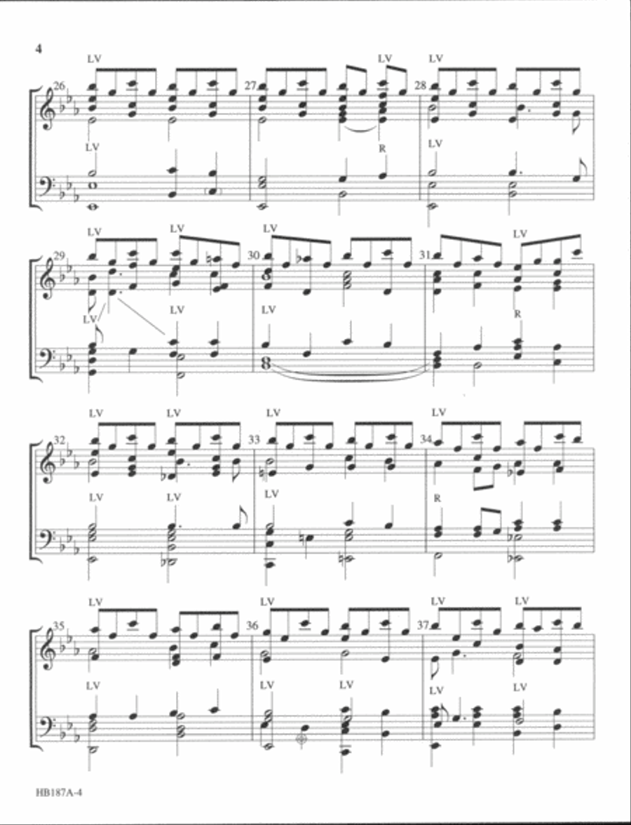 Let Us Break Bread Together 5-Octaves scores gallery preview page 4
