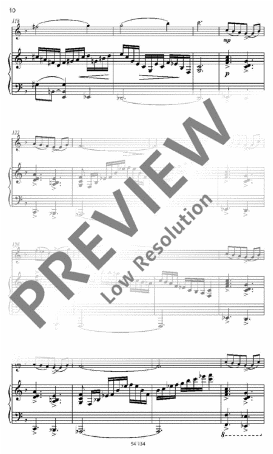 Jazz Sonata Piano Accompaniment scores gallery preview page 9
