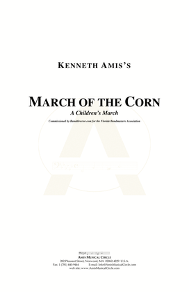March of the Corn - CONDUCTOR'S SCORE ONLY