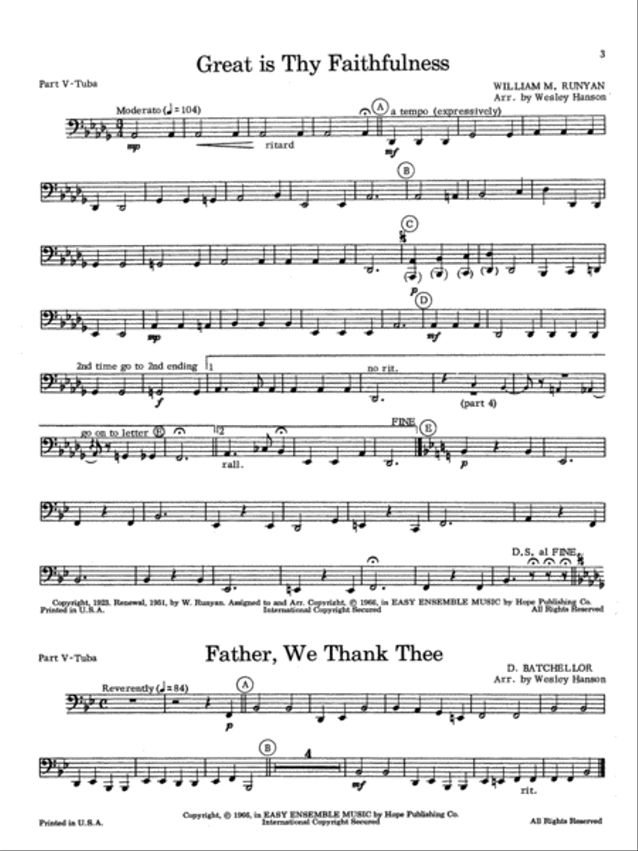Easy Ensemble Music Part scores gallery preview page 4