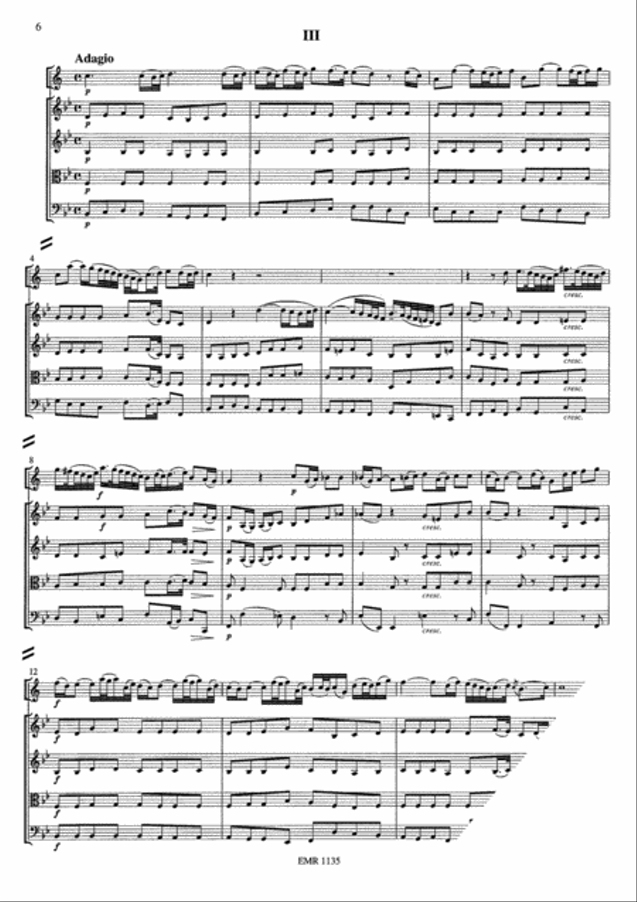 Konzert g-moll String Orchestra scores gallery preview page 5