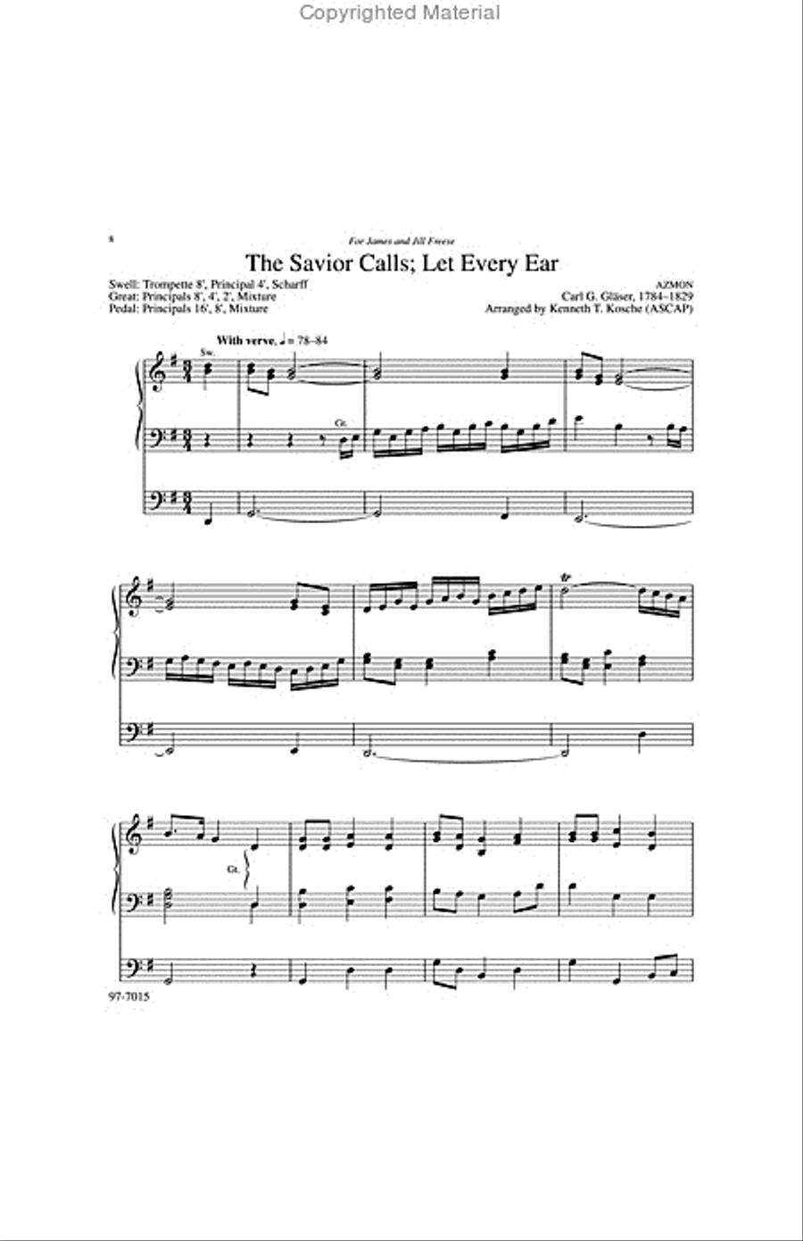 Musica Sacra: Easy Hymn Preludes for Organ, Vol. 2